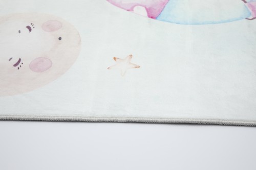 Dywan dziecięcy 2403177N Kids lot balonem - brzeg