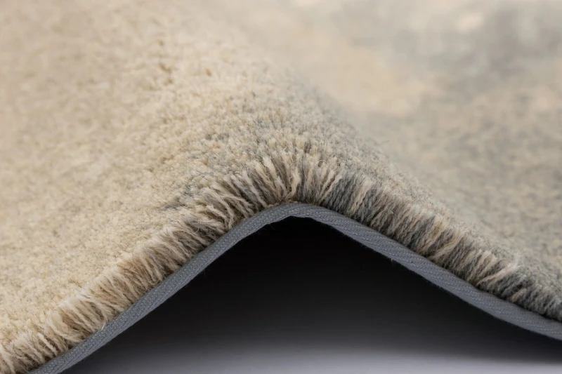 Dywan wełniany Agnella Calisia Anyl jasny beż (binding) runo