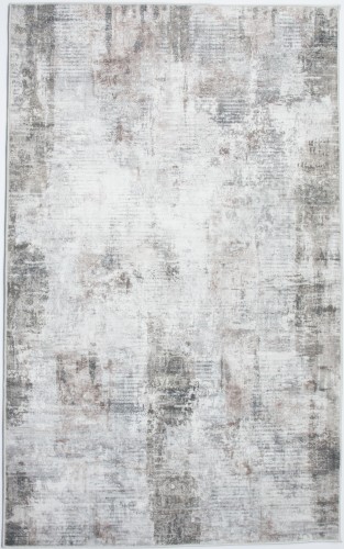 Dywan vintage 2406587-2 Venezia Print szaro-beżowy