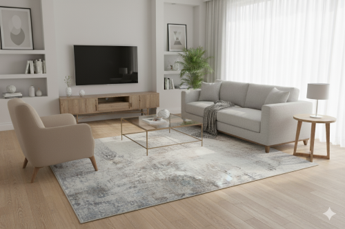 Dywan vintage 240574W-6 Venezia Print do salonu