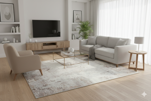 Dywan vintage 240574W-1 Venezia Print do salonu