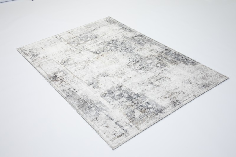 Dywan tradycyjny 2403162N-1 Venezia Print szary - rzut ukośny