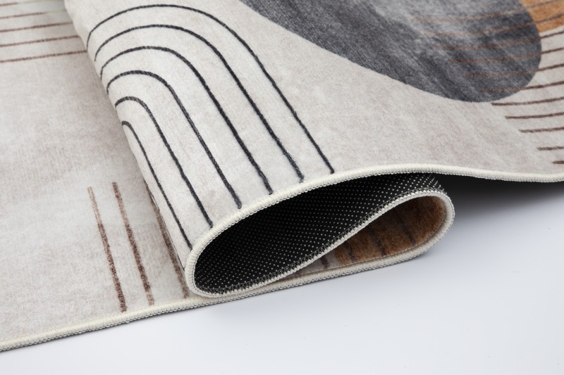 Dywan Arte Deco nowoczesny 250935D-1 Venezia Print - antypoślizgowy spód