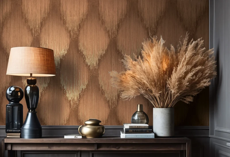 Elegancka tapeta ścienna brązowa Marburg 35805 Papis Loveday.webp