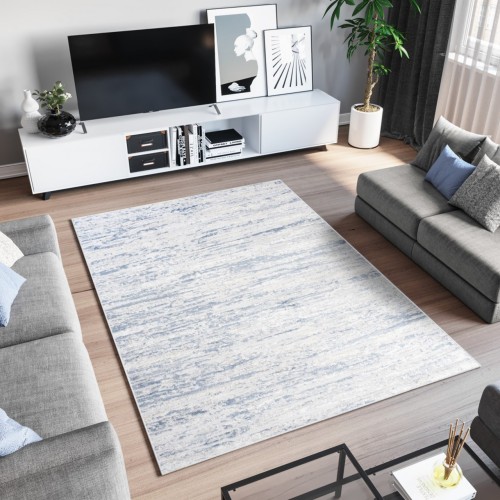 Dywan nowoczesny Sky Q168A jasno szary do salonu