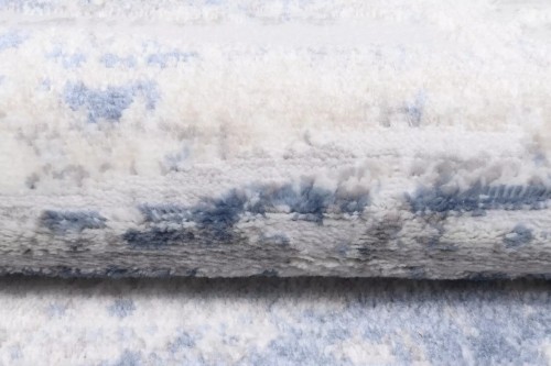 Dywan przecierany Sky Q168B jasno szary - struktura runa