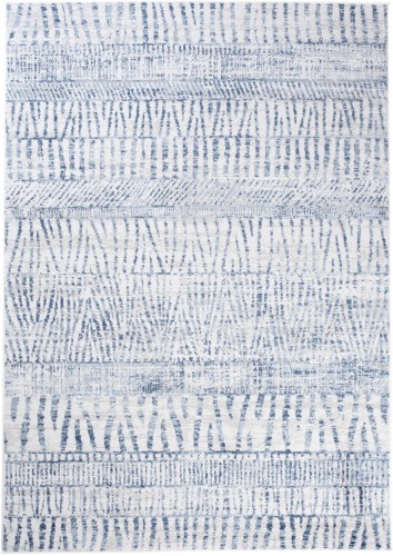 Dywan nowoczesny Sky Q177A szaro-niebieski