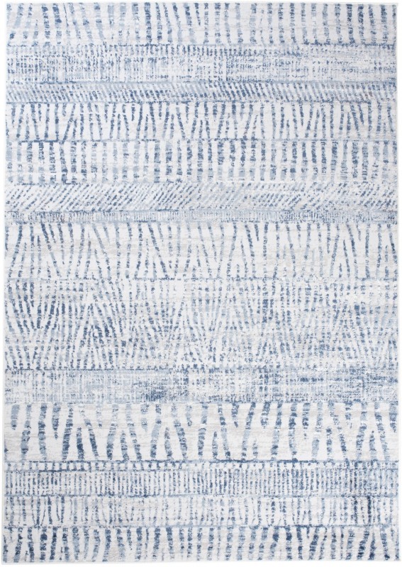 Dywan nowoczesny Sky Q177A szaro-niebieski