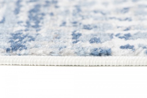 Dywan nowoczesny Sky Q177A szaro-niebieski - brzeg