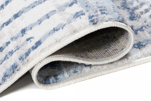 Dywan Sky Q177A szaro-niebieski - bok