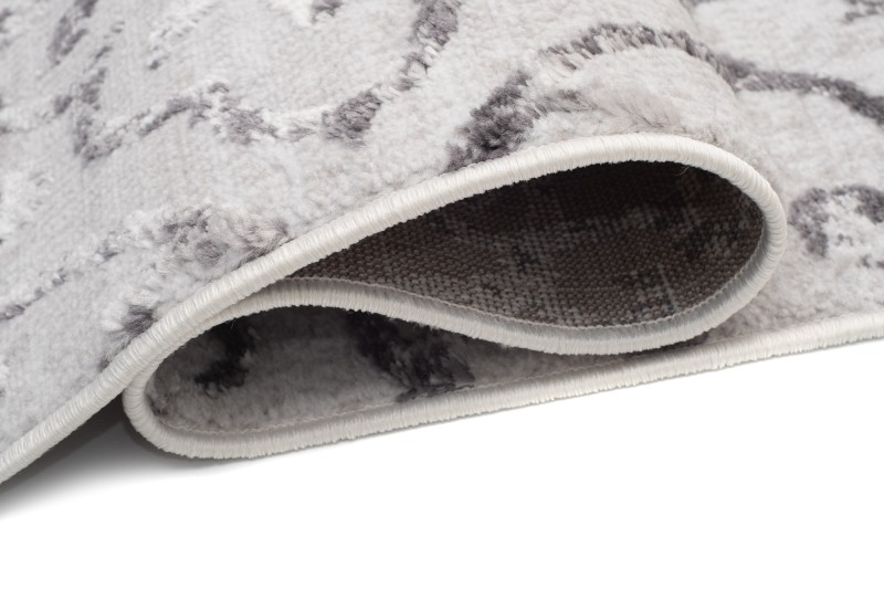 Dywan nowoczesny Sky EZM FM32A szary - bok