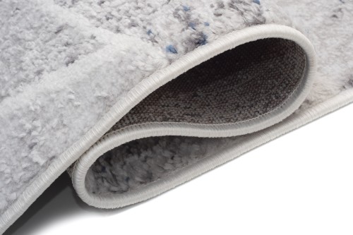 Dywan nowoczesny Sky EZM FM30A szaro-niebieski - bok