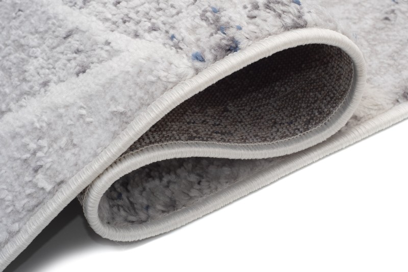 Dywan nowoczesny Sky EZM FM30A szaro-niebieski - bok