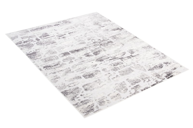 Dywan nowoczesny Sky EZM FM29F szary - rzut z boku