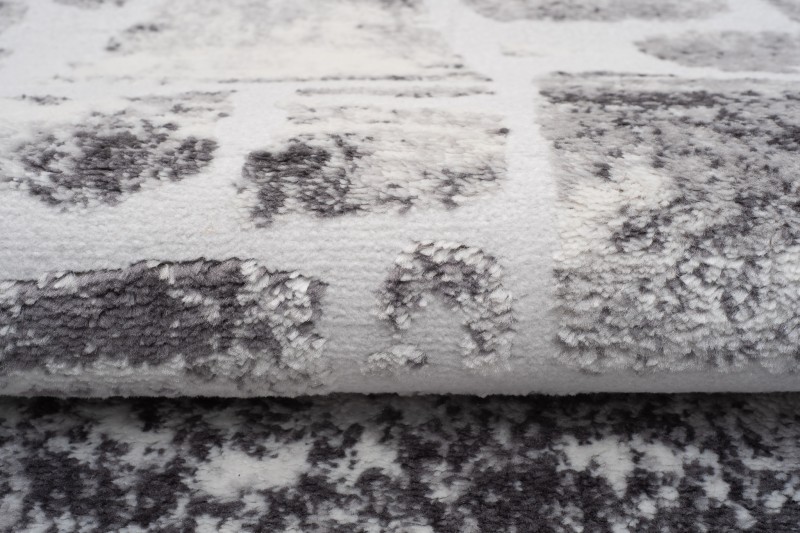 Dywan loftowy Sky EZM FM29F szary - struktura 3d