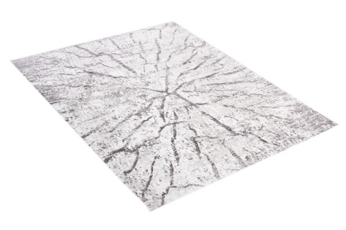 Dywan nowoczesny Sky EZM pień FM28A szary - rzut z boku