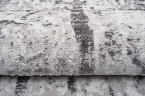 Dywan nowoczesny Sky EZM pień FM28A szary - struktura 3d