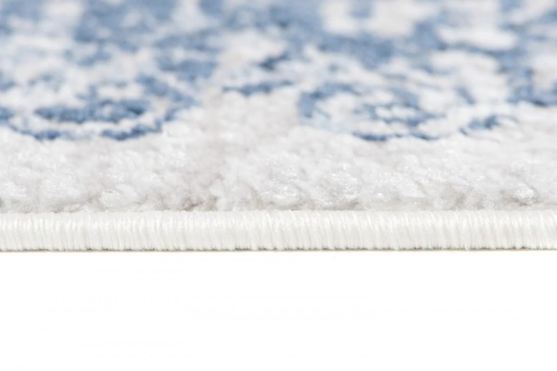 Dywan vintage Sky Q176A szary - brzeg