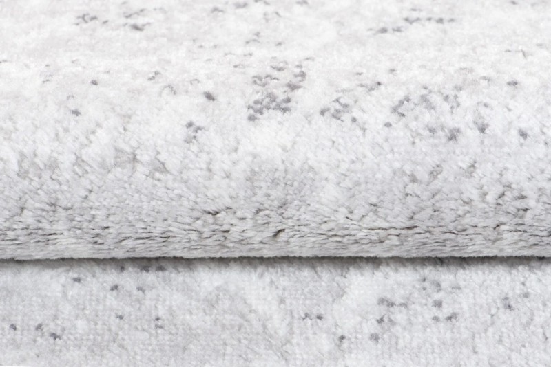 Dywan vintage Sky Q449A szary - struktura runa