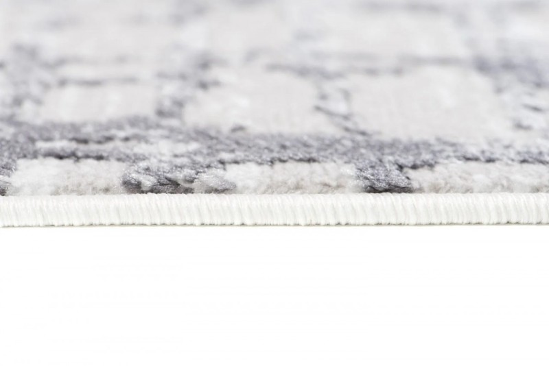 Dywan nowoczesny Sky S284E szary - brzeg