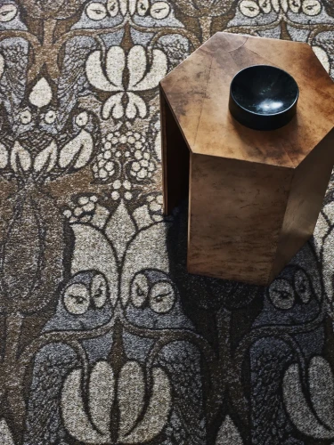 Dywan wełniany Agnella Tempo Natural Nocturne brąz - runo