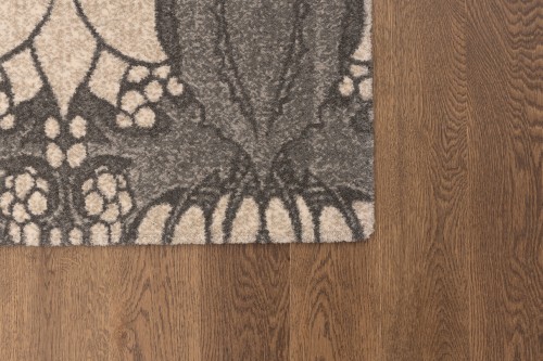 Dywan wełniany Agnella Tempo Natural Nocturne beżowo-szary - róg