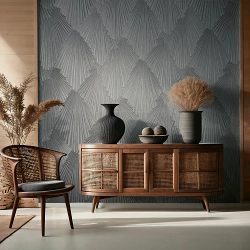 Tapeta do salonu szara Marburg 35849 Papis Loveday Icon.webp