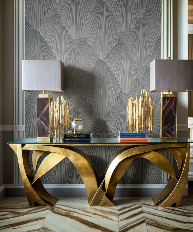 Szara tapeta do eleganckiego wnętrza Marburg 35849 Papis Loveday Icon.webp