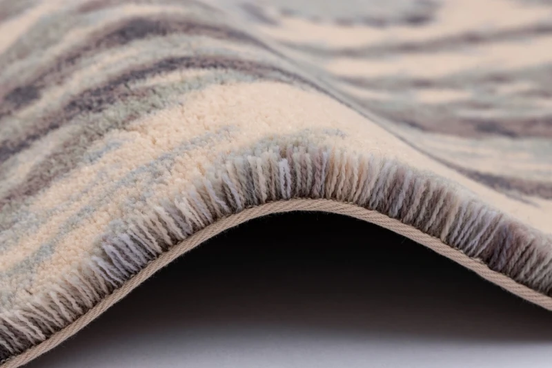 Dywan wełniany Agnella Calisia Kelp miętowy (binding) runo i binding
