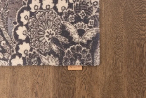 Dywan wełniany Agnella Calisia Victoriana wrzosowy (binding) wzór