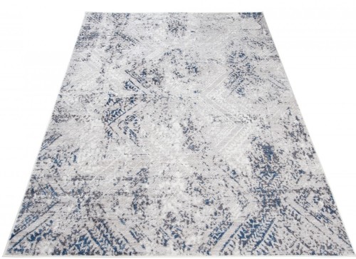 Dywan geometryczny Sky Q169A szary - rzut ukośny