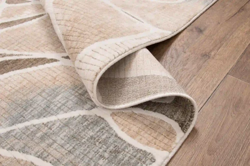 Dywan nowoczesny Tender 18007 beżowo-niebieski - bok