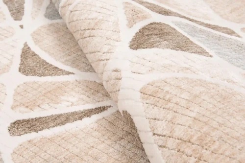 Dywan abstrakcja Tender 18007 beżowo-niebieski - runo