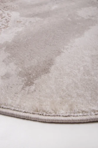 Dywan okrągły vintage rozeta Galya GAK11A brązowy - runo