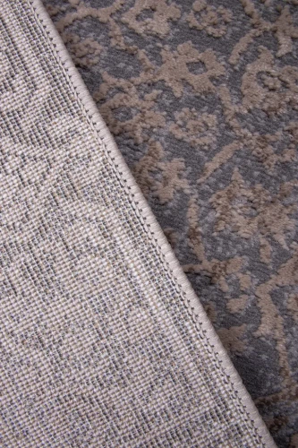 Dywan nowoczesny rozeta Galya GAK11C szaro-brązowy -spód