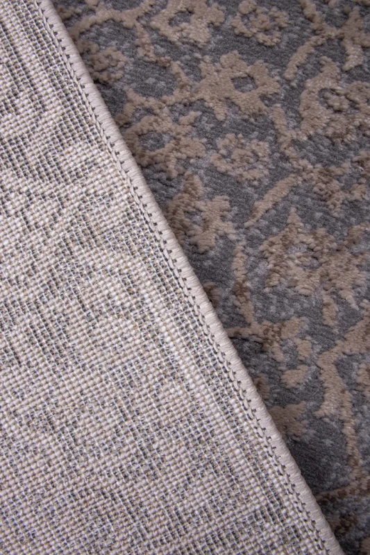 Dywan nowoczesny rozeta Galya GAK11C szaro-brązowy -spód