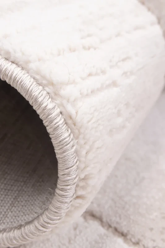 Dywan abstrakcja Galya GAK48A brązowy - brzeg