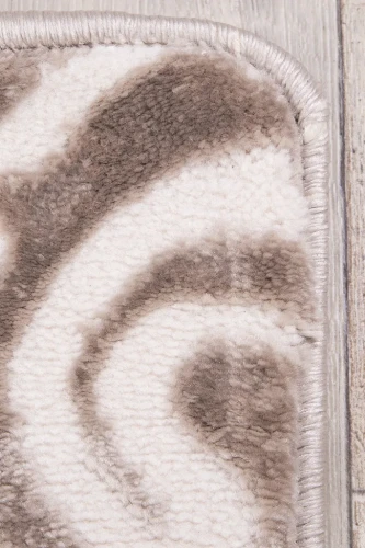 Dywan nowoczesny Galya K3727A brązowy - róg