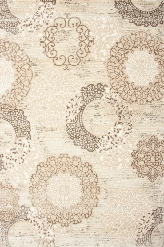 Dywan nowoczesny Galya K3728A beżowo-brązowy