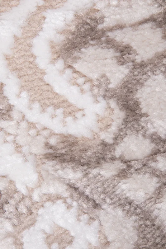 Dywan nowoczesny Galya K3728A beżowo-brązowy - runo