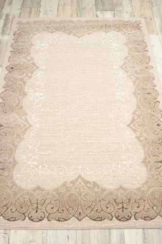 Dywan klasyczny Galya K3729A beżowo-brązowy - rzut ukośny