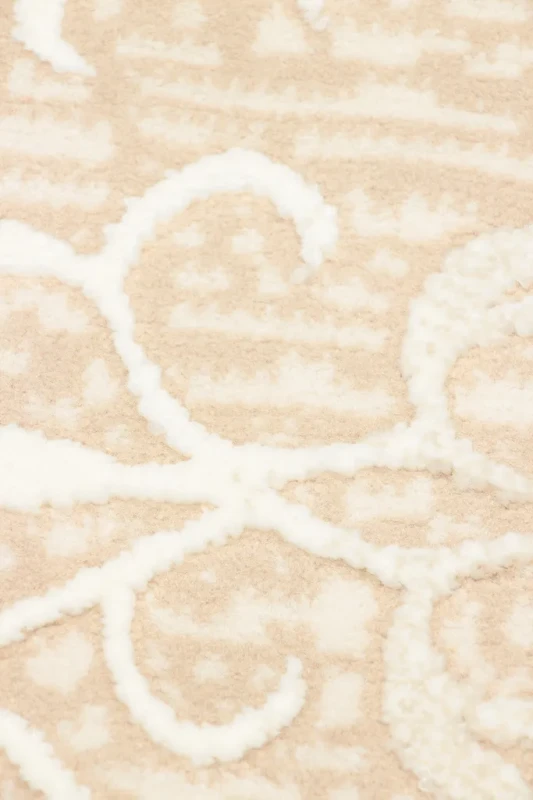 Dywan klasyczny Galya K3729A beżowo-brązowy - runo 3d