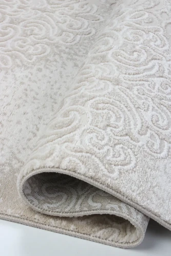 Dywan nowoczesny Galya K3732A kremowo-brązowy - bok