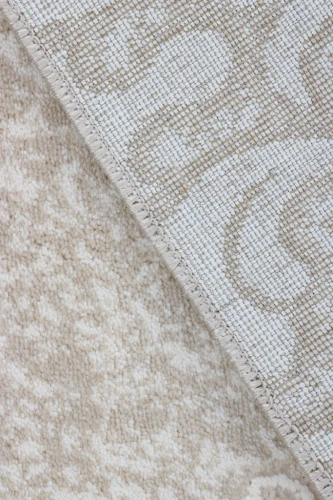 Dywan nowoczesny Galya K3732A kremowo-brązowy - spód