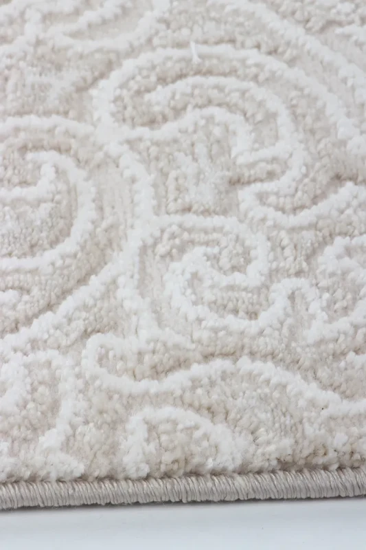 Dywan nowoczesny Galya K3732A kremowo-brązowy - brzeg