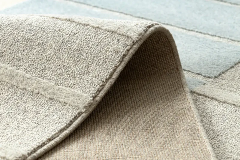 Dywan wełniany Flux 461.3.AE120 szary/niebieski runo