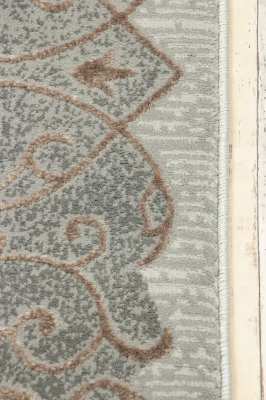 Dywan klasyczny Galya K3810A szaro-brązowy - brzeg