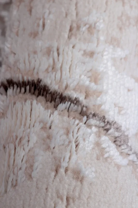 Dywan nowoczesny abstrakcja Galya K4022A brązowy - runo