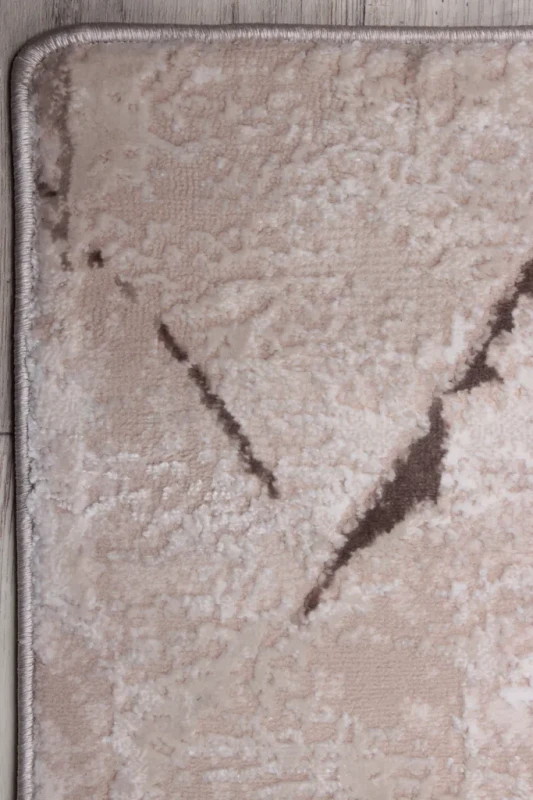 Dywan nowoczesny Galya K4022A brązowy - róg