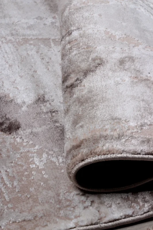 Dywan abstrakcja Galya K4022A brązowy - bok